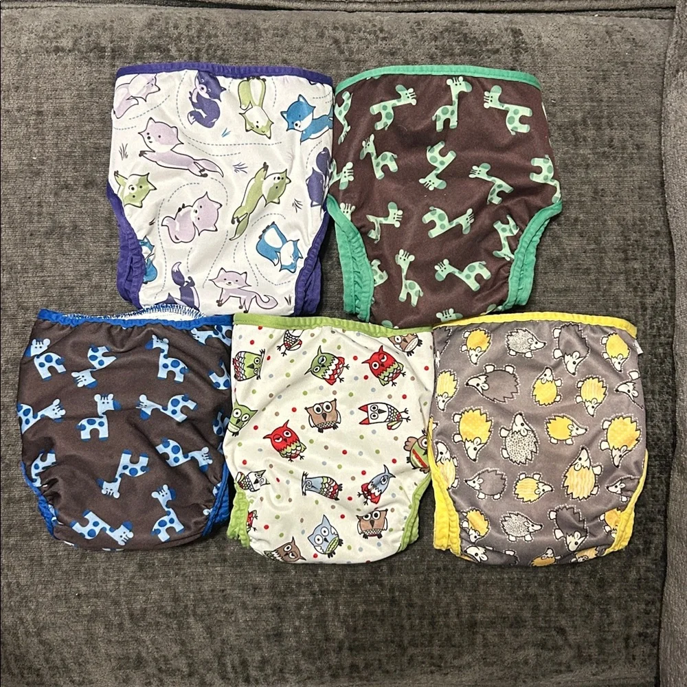 Best Bottom Set of 5 Diaper Covers